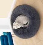 Cozy Round Cat Bed - Donut Shape (Small)