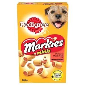 Pedigree Markies Mini Dog Treats - 500g Pack