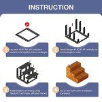 NAMSAN Easy Pet Stairs with Washable Cover