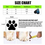 Waterproof Dog Boots with Reflective Straps - XL
