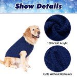 Cozy Cable Knit Dog Turtleneck Sweater