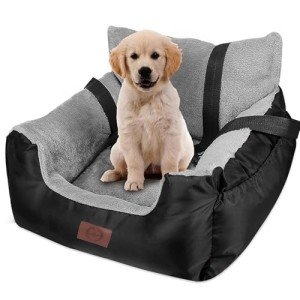 GoFirst Waterproof Pet Car Seat for Small Dogs
