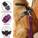Adjustable Dog Car Harness with Seat Belts