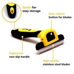 Thunderpaws D-Shedz Deshedding Tool for Dogs & Cats