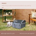 PawHut Portable Pet Carrier and Travel Bag