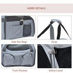 PawHut Portable Pet Carrier and Travel Bag