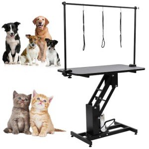 Fellie Heavy Duty Hydraulic Dog Grooming Table