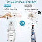 LED Dog Nail Grinder with 2-Speed & Grinding Heads