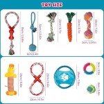 Indestructible 10-Pack Puppy Chew Rope Toys