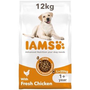 IAMS Dry Dog Food with Chicken for Adults