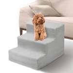 Youyijia 3-Step Pet Stairs for Dogs and Cats