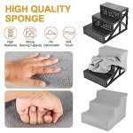 Youyijia 3-Step Pet Stairs for Dogs and Cats