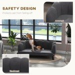 Cozy Grey Dog Sofa for Medium to Large Dogs