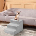 Youyijia 3-Step Pet Stairs for Dogs and Cats