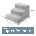 Youyijia 3-Step Pet Stairs for Dogs and Cats
