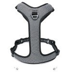 Adjustable Reflective No Pull Dog Harness - Black