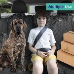 ISOFIX Waterproof Dog Car Seat Cover for Cars