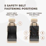 Sturdy Dog Car Seat for Small to Medium Dogs