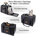 Morpilot Foldable Pet Carrier for Cats and Small Dogs