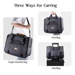 Morpilot Foldable Pet Carrier for Cats and Small Dogs