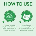 TropiClean Lime & Coconut Shed Control Shampoo