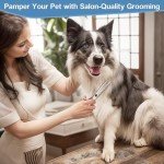 Gimars 6-in-1 Dog Grooming Scissors Set