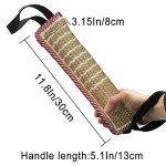 Durable Jute Tug Toy for Medium to Large Dogs