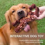 LUKITO Tough Indestructible Dog Toys for Aggressive Chewers