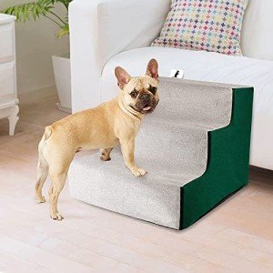 PETLESO 3-Step Pet Stairs for Dogs and Cats
