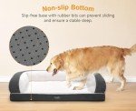 Pecute Orthopedic Dog Bed for Large Breeds