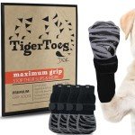 Non-Slip Dog Socks for Hardwood Floors - Large
