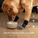 Non-Slip Dog Socks for Hardwood Floors - Large