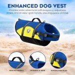 Paws Aboard Dog Life Jacket for Swimming