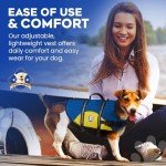 Paws Aboard Dog Life Jacket for Swimming
