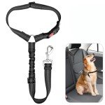 Adjustable Dog Seat Belt for Car Safety