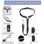 Adjustable Dog Seat Belt for Car Safety