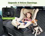 Pecute Dog Car Seat Cover with Viewing Window