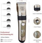Rechargeable 2-Speed Dog Clippers Grooming Kit