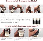 Rechargeable 2-Speed Dog Clippers Grooming Kit