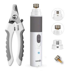 Quiet 2-Speed Dog Nail Grinder and Clippers