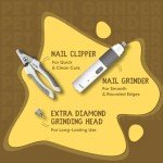 Quiet 2-Speed Dog Nail Grinder and Clippers