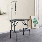 Adjustable Dog Grooming Arm with Clamp Holder