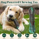 Indestructible Dog Chew Toy with Squeaker