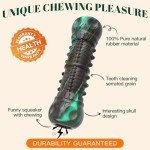 Indestructible Dog Chew Toy with Squeaker