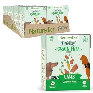 Naturediet Grain-Free Wet Dog Food - Lamb 390g