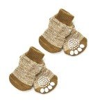 4 Pack Non-Slip Dog Socks for Paw Protection