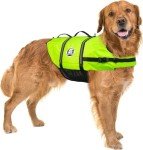 Paws Abroad Dog Life Jacket - Neon Yellow Large