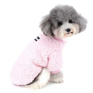 Cozy Pink Fleece Jacket for Small Dogs