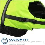 Paws Abroad Dog Life Jacket - Neon Yellow Large