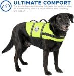 Paws Abroad Dog Life Jacket - Neon Yellow Large